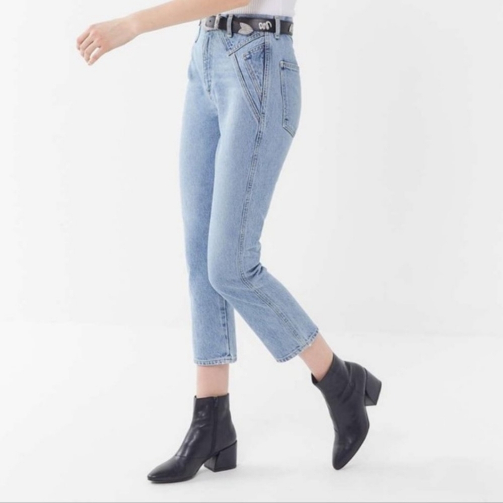 Agolde Dorian Straight Leg Jean Lt. Wash size 29 - Picture 2 of 12